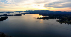 Smith Mountain Lake waterfront sunsets