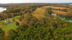 Smith Mountain Lake land for sale aerial view 4